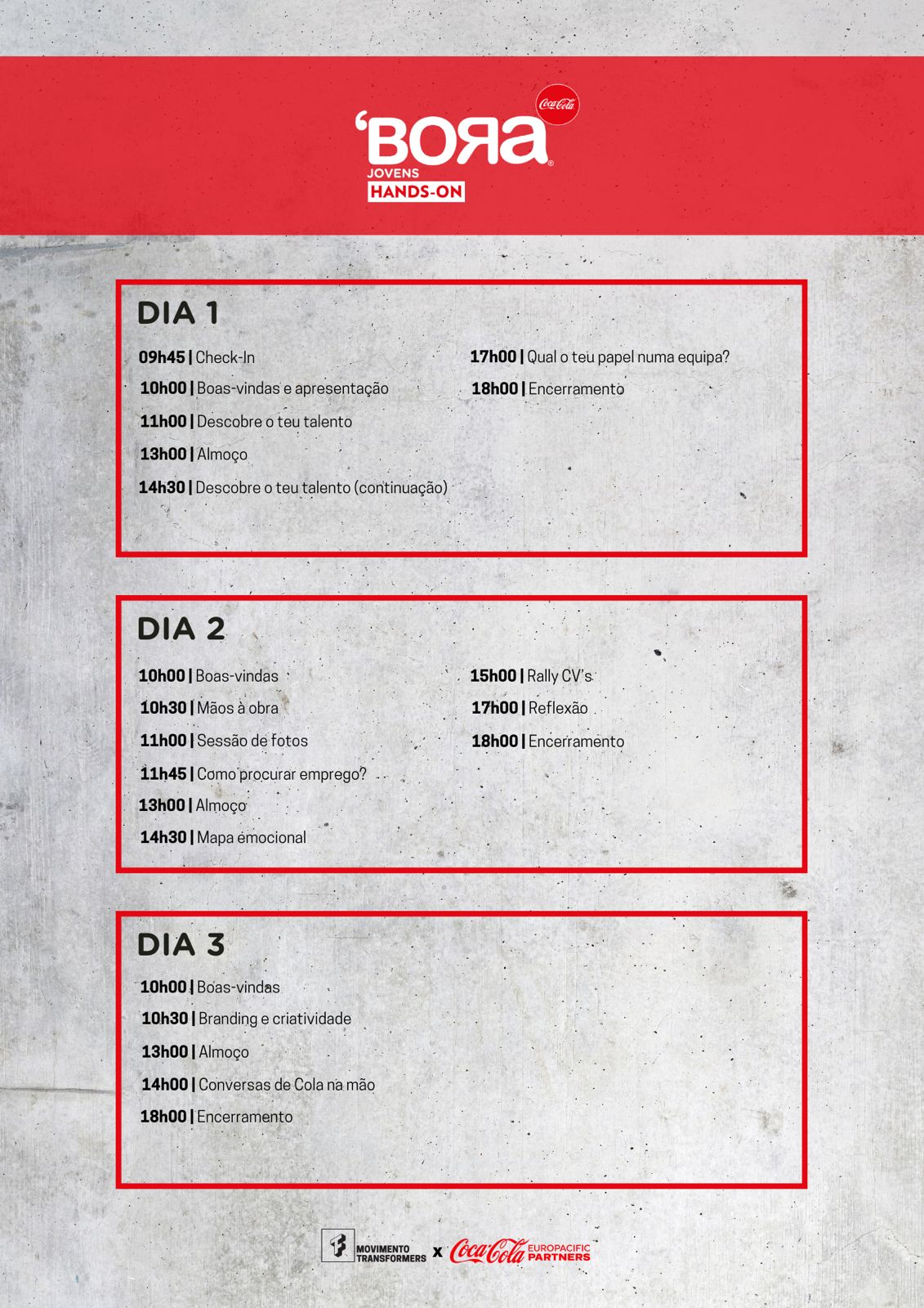 programa do evento